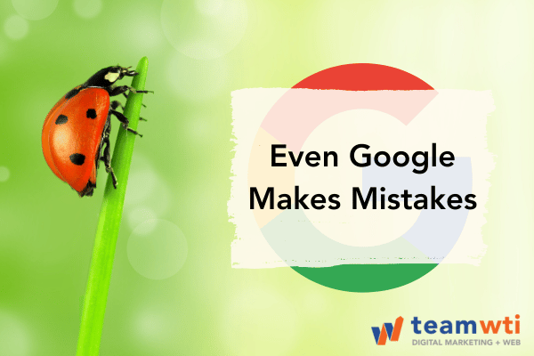 Even Google Makes Mistakes: Indexing Content in the Ever-Changing World of SEO