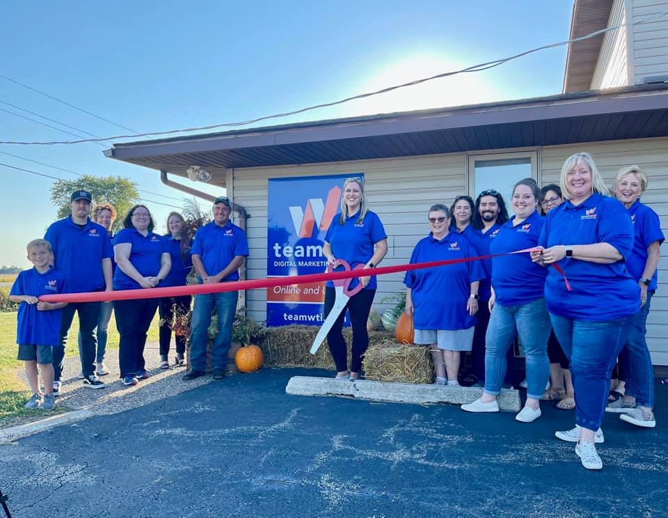 team wti at our open house.