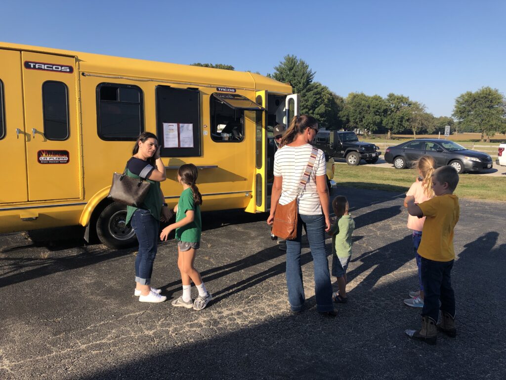 People at Team WTI Open House