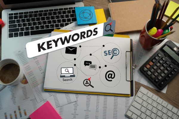 A graphic on the importance of keywords